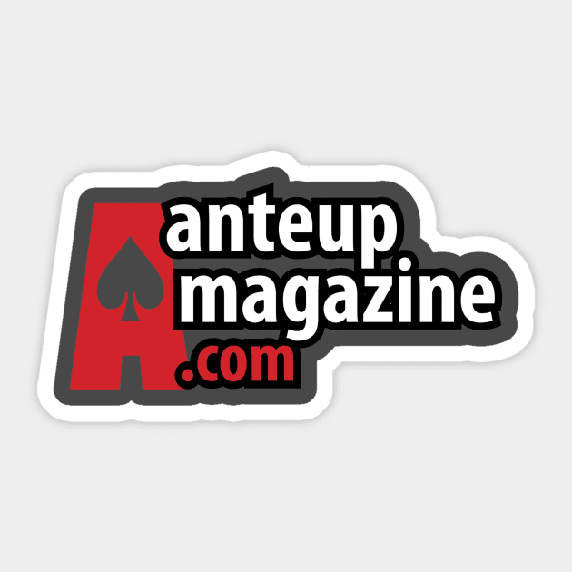 Ante Up logo Sticker by Ante Up Poker Media